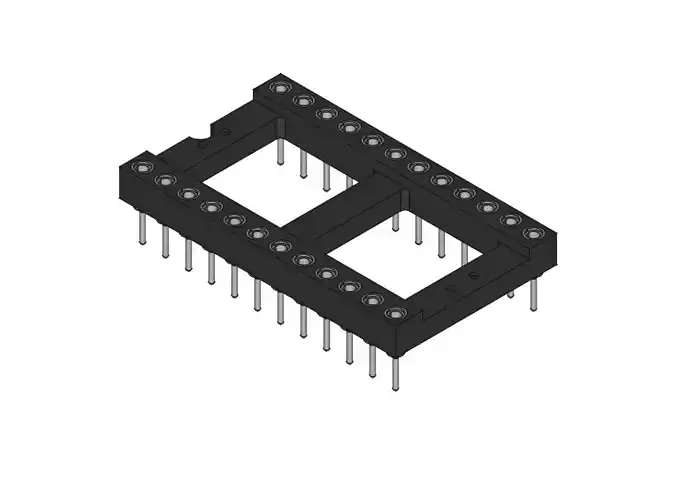 Socket DIP24 600mils