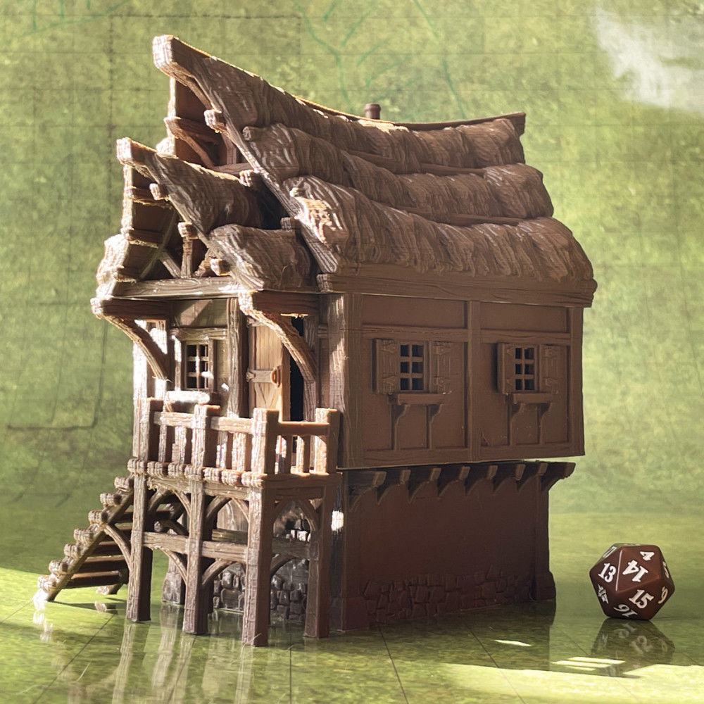 Modular Settlers Cottage 3D print model_10