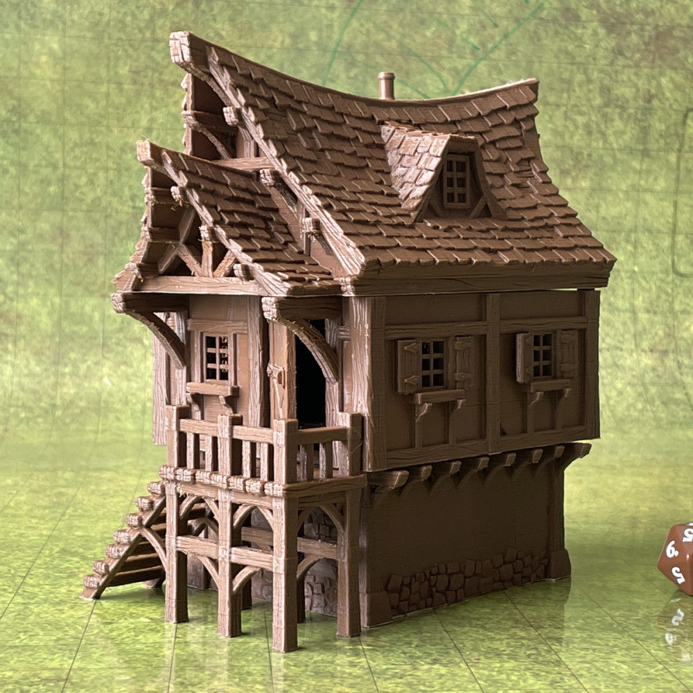 Modular Settlers Cottage 3D print model_9