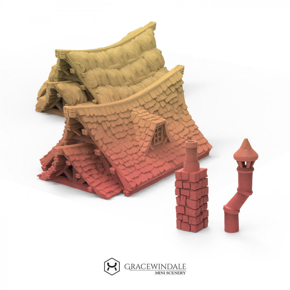Modular Settlers Cottage 3D print model_5