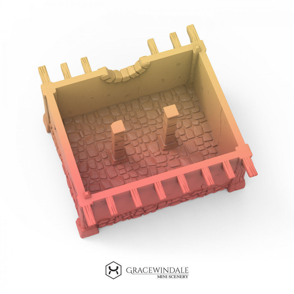 Modular Settlers Cottage 3D print model_3