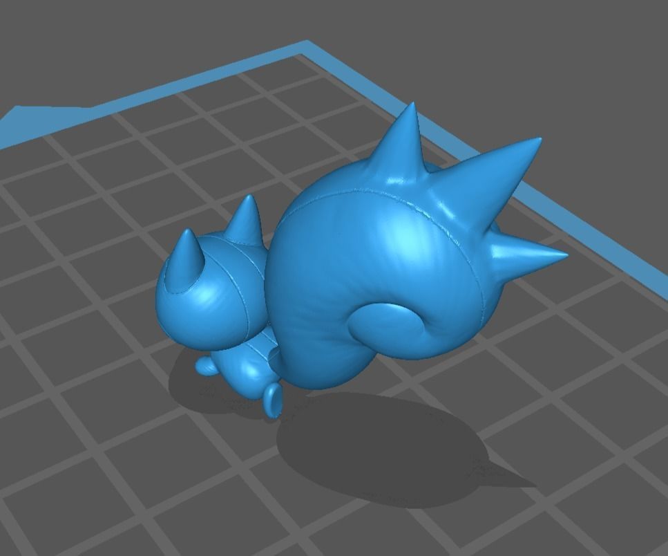 Pachirisu pokemon 3D print model 3D print model_6