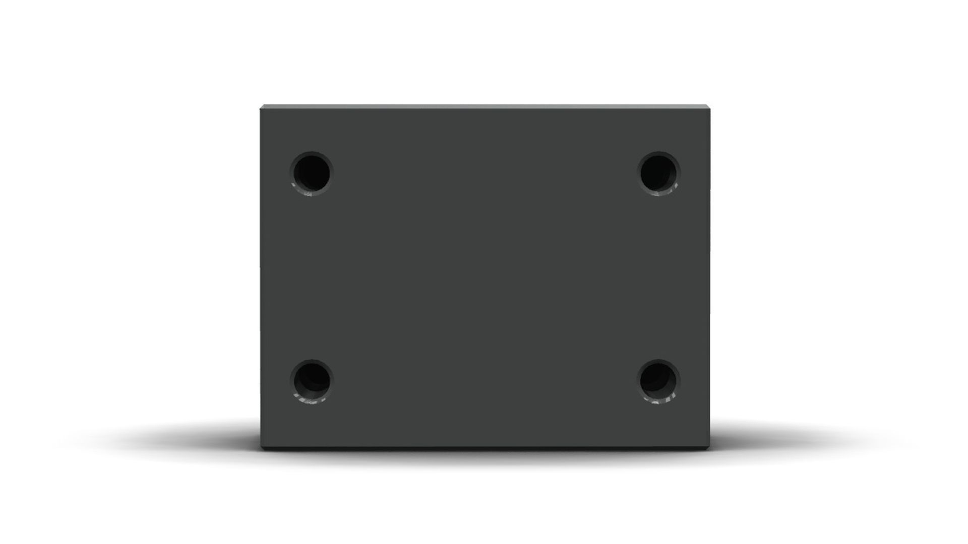 DSG16H metal block with holes 3D model_5