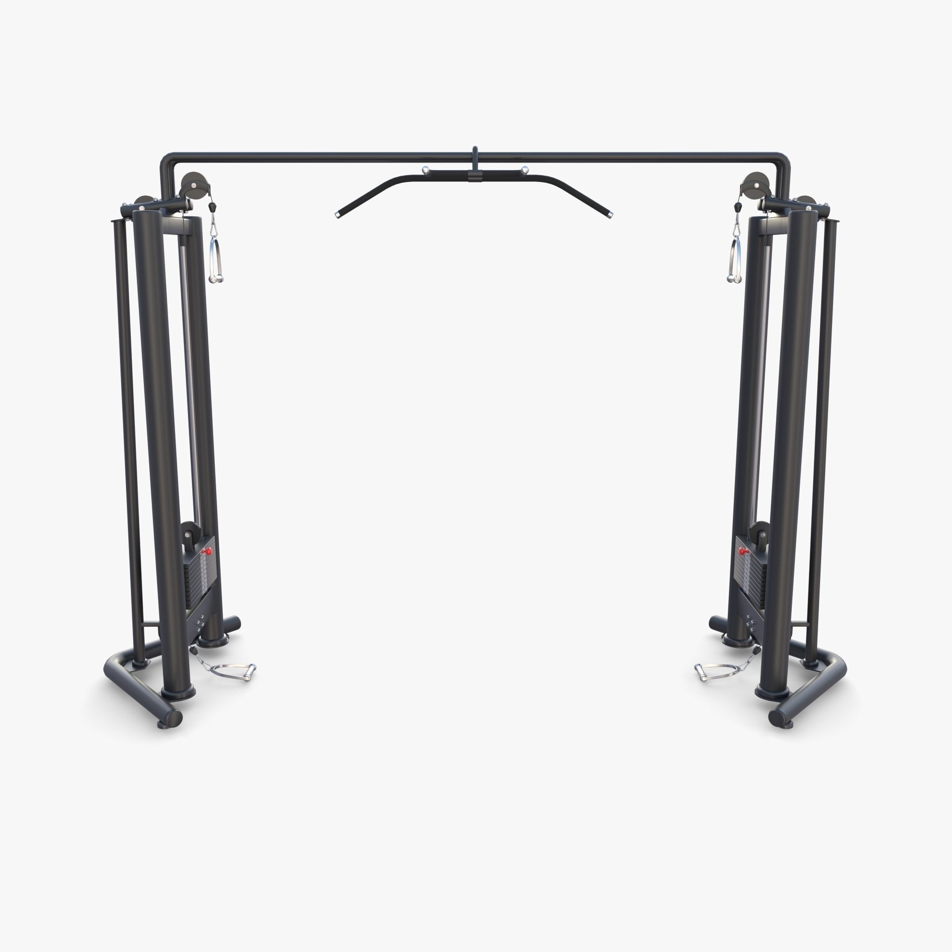 Cable crossover 3D model_7