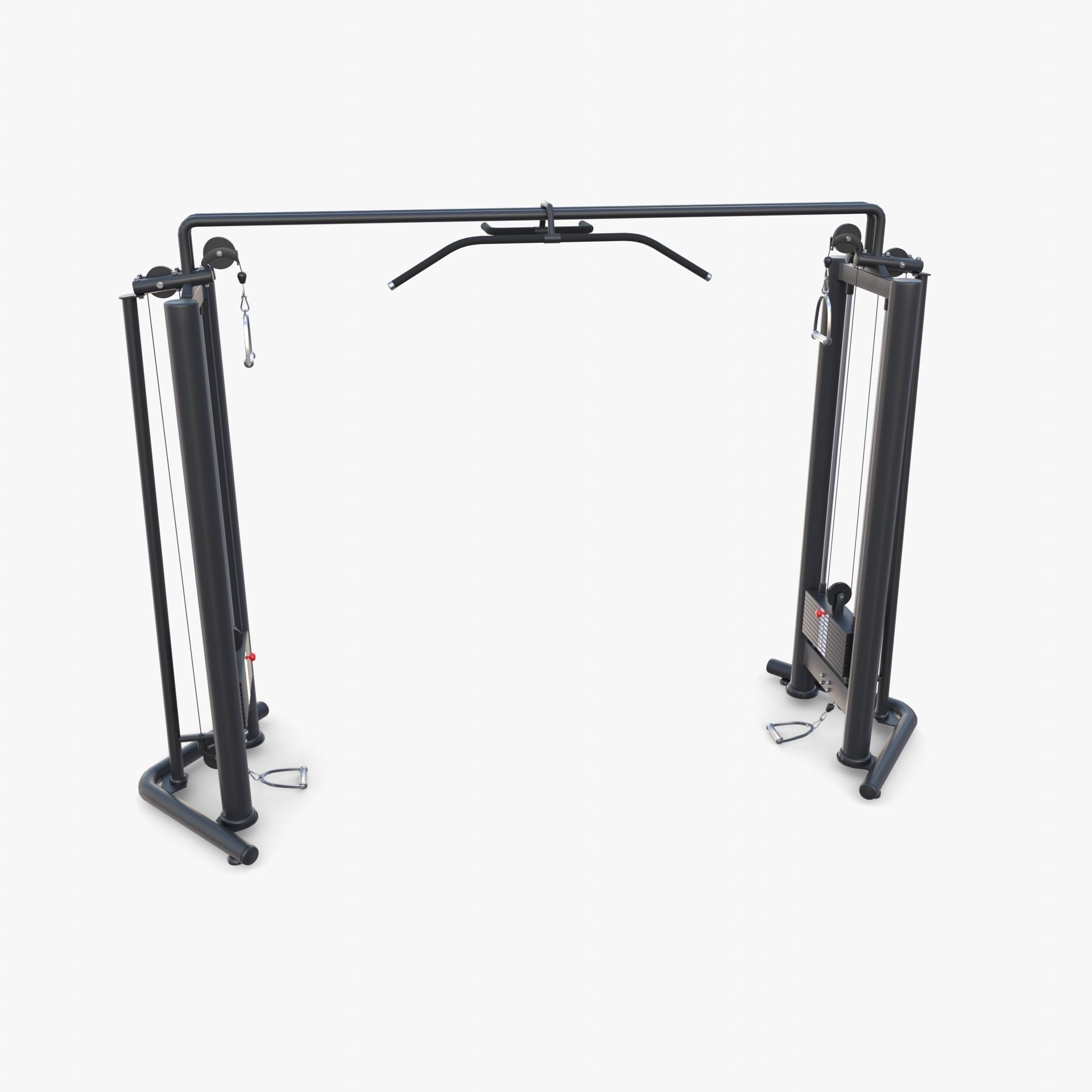 Cable crossover 3D model_10