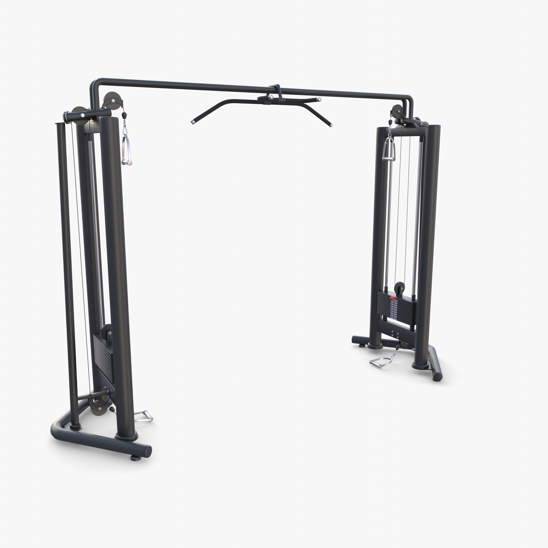 Cable crossover 3D model_6