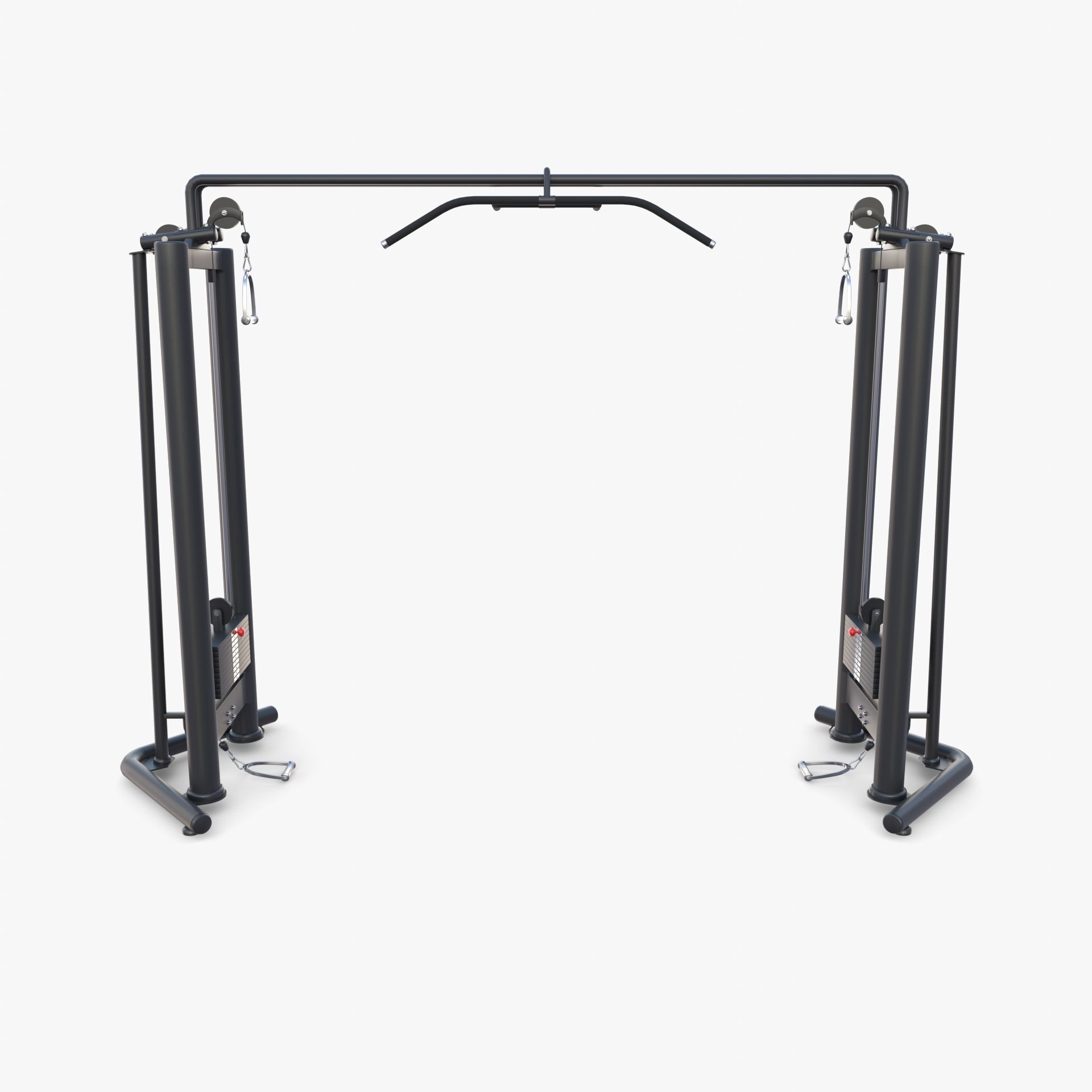 Cable crossover 3D model_1