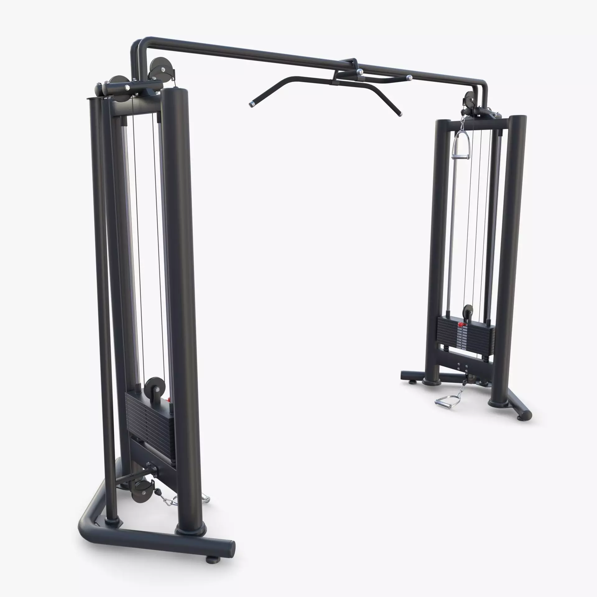 Cable crossover 3D model_0