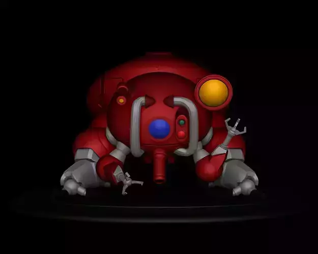 Fuchikoma robot 3D print model