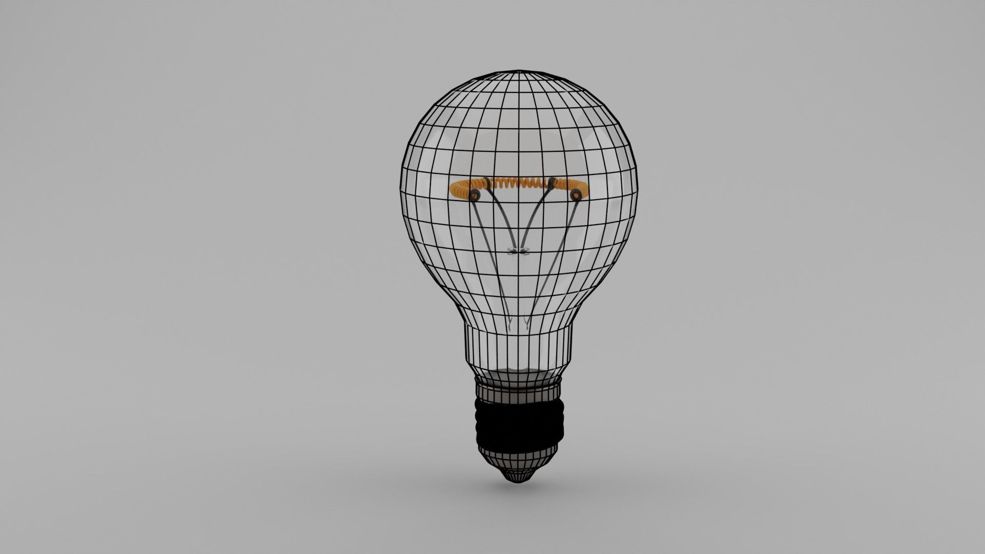 Light Bulb with Light Animation PBR 3D model_1