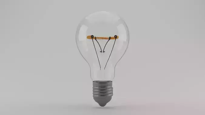 Light Bulb with Light Animation PBR
