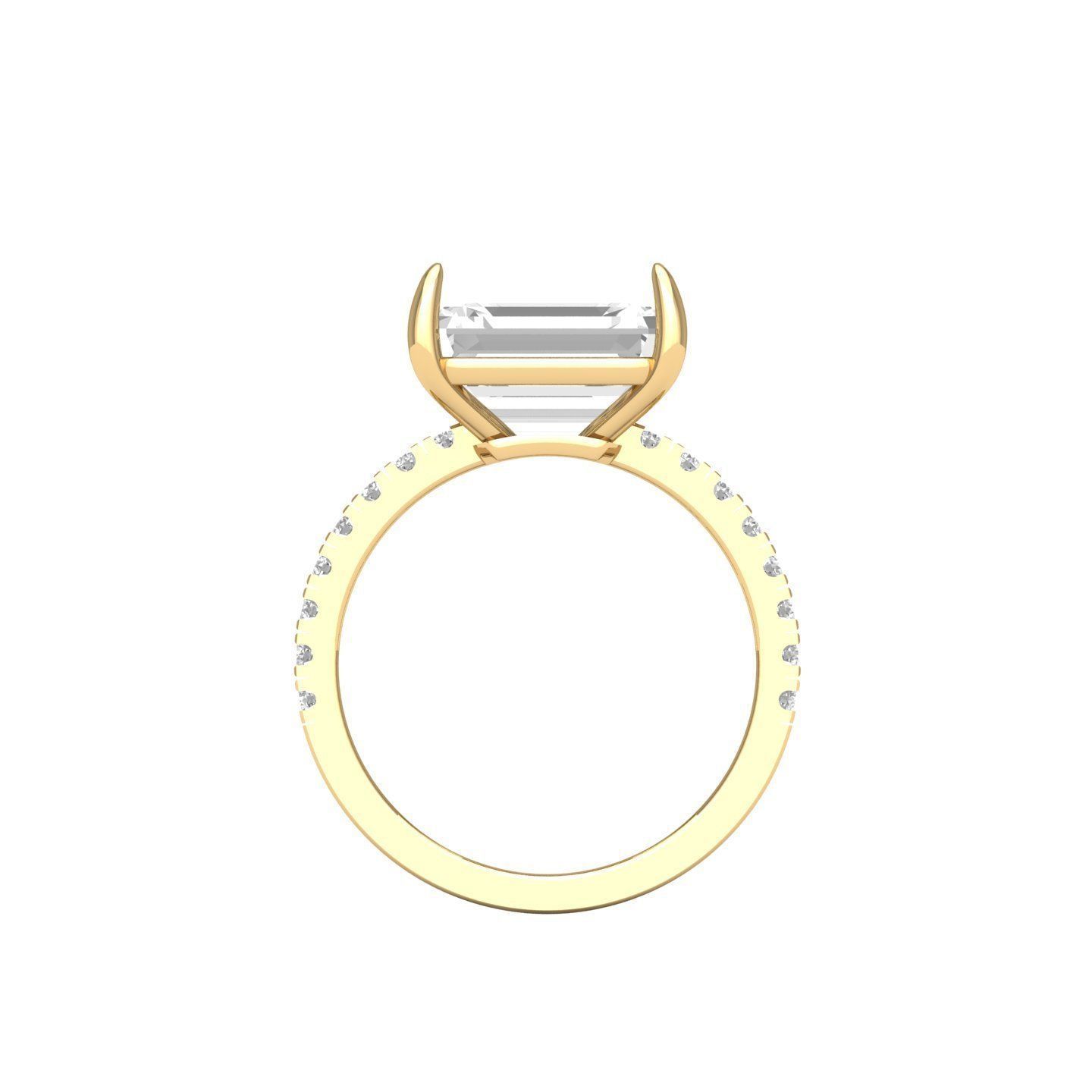 Wedding Ring  3D print model_8