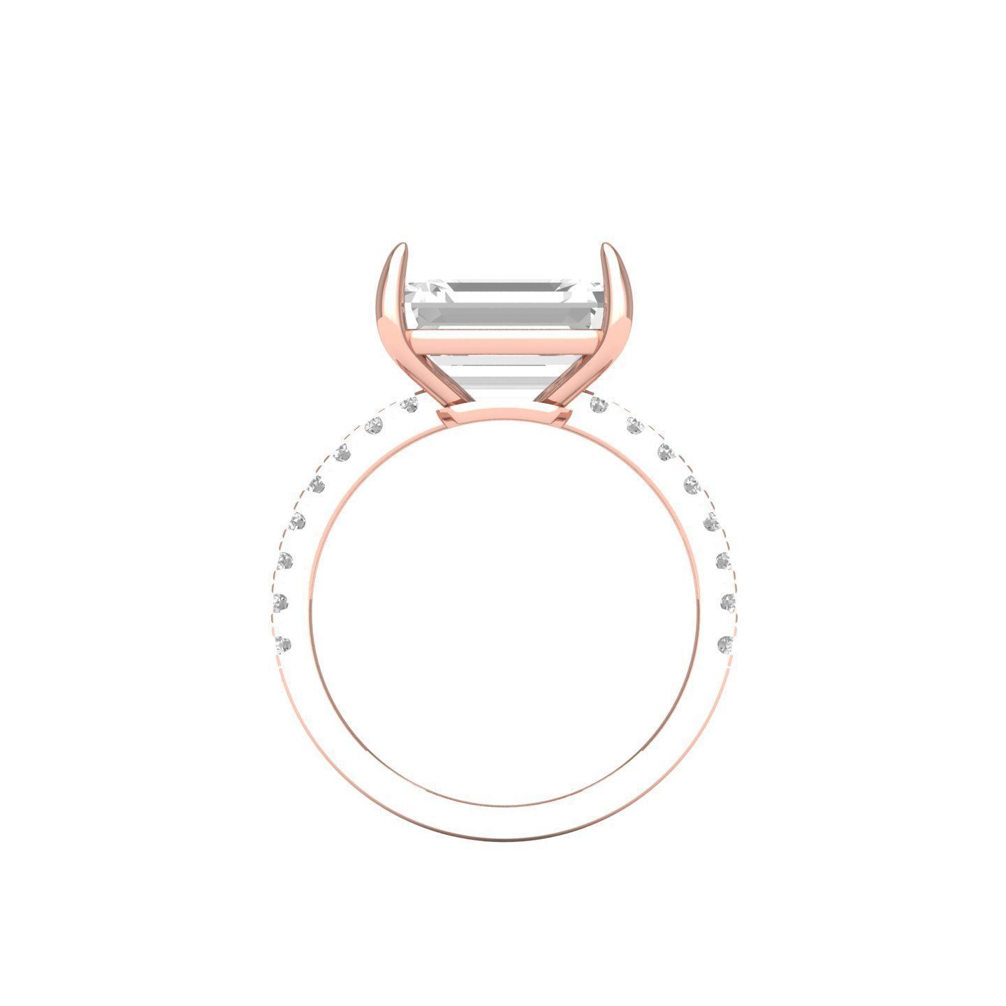 Wedding Ring  3D print model_6