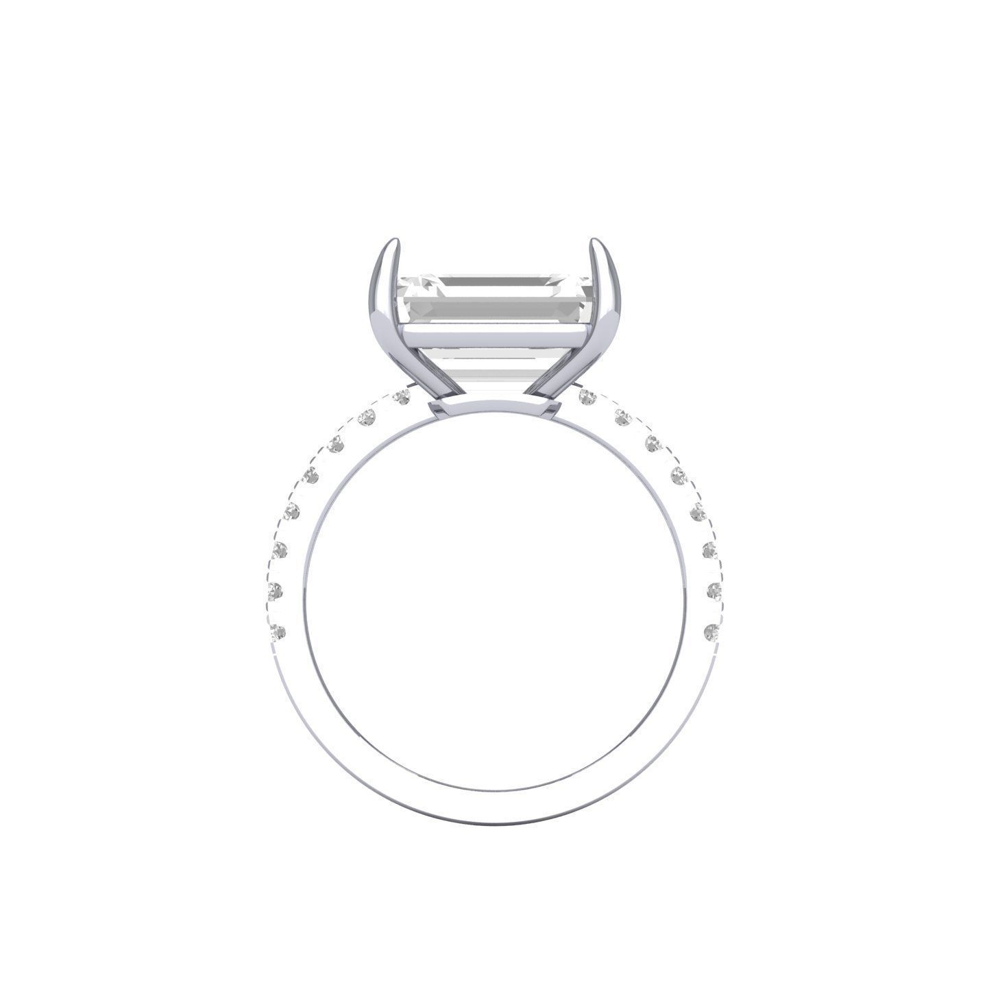 Wedding Ring  3D print model_7