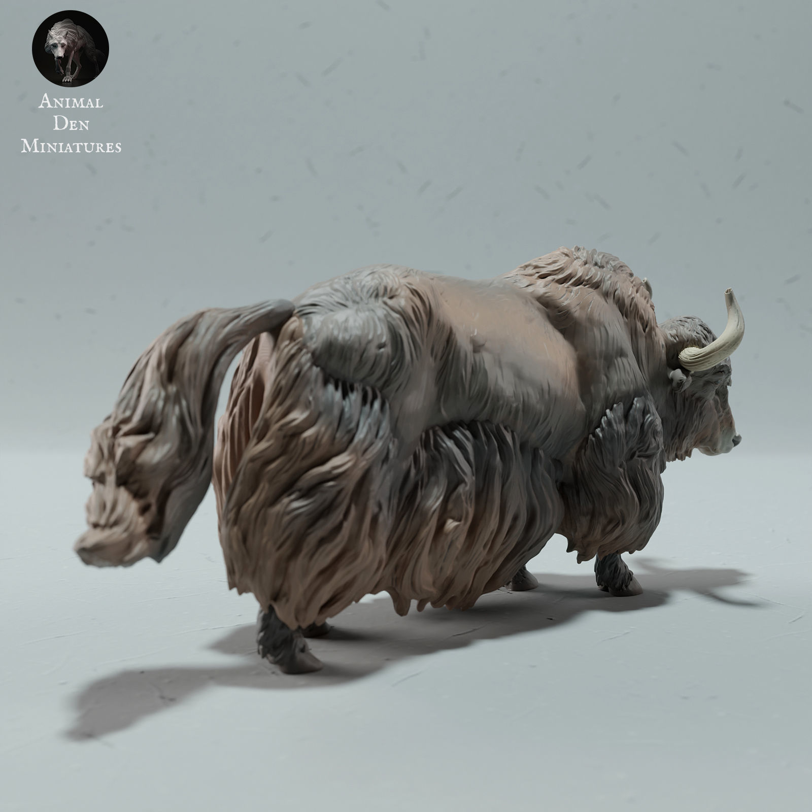 Himalayan Wild Yak 3D print model_2