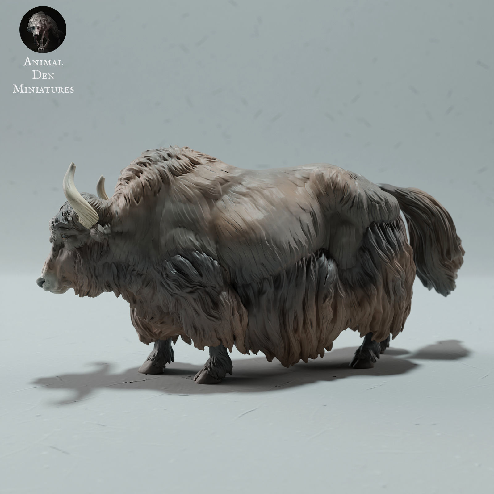Himalayan Wild Yak 3D print model_1