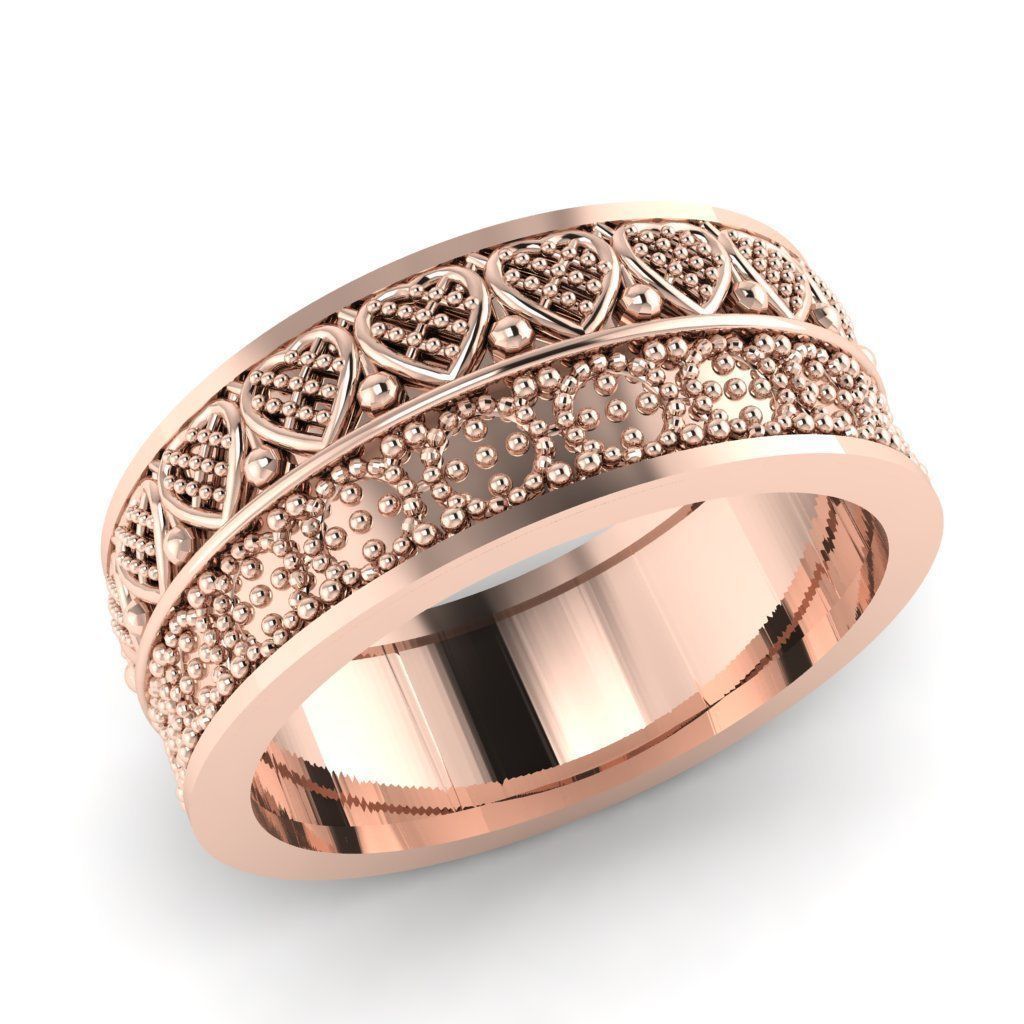 Rings 3D print model_1