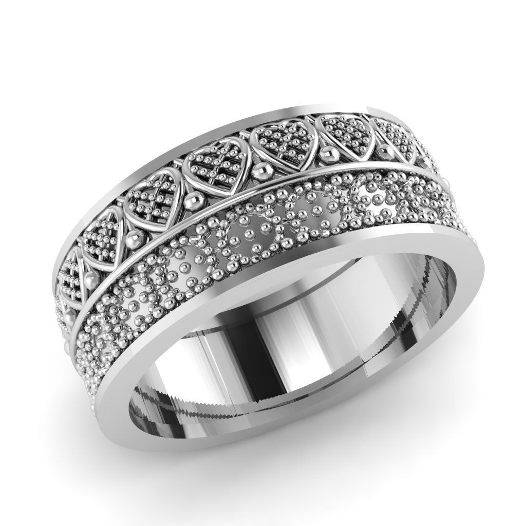 Rings 3D print model_2