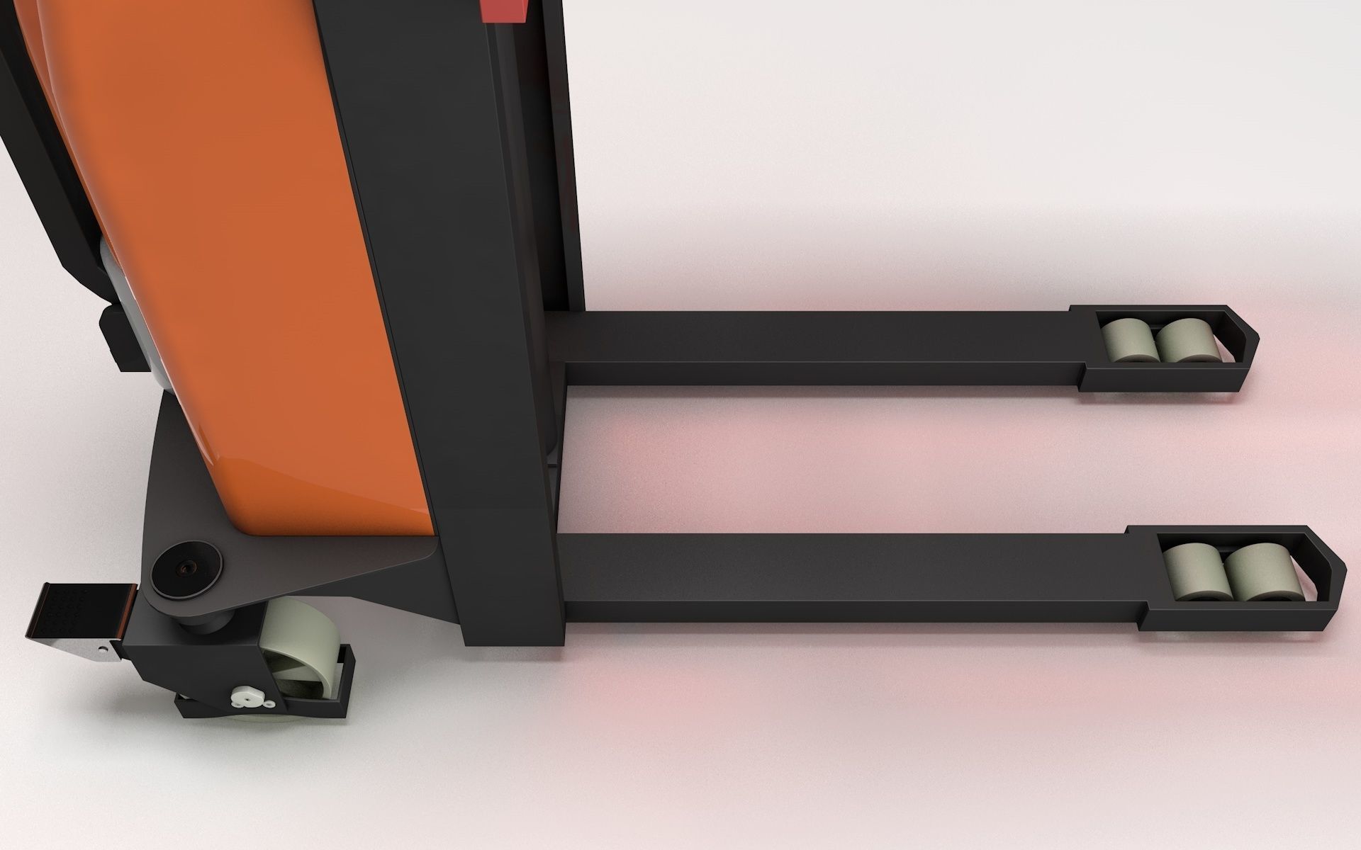 Electric Pallet Stacker 3D model_11