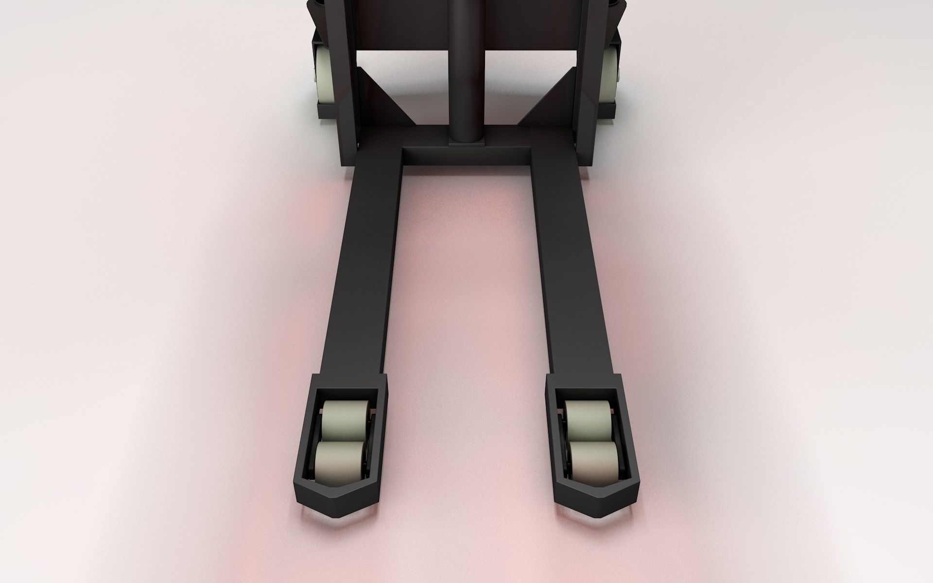 Electric Pallet Stacker 3D model_10