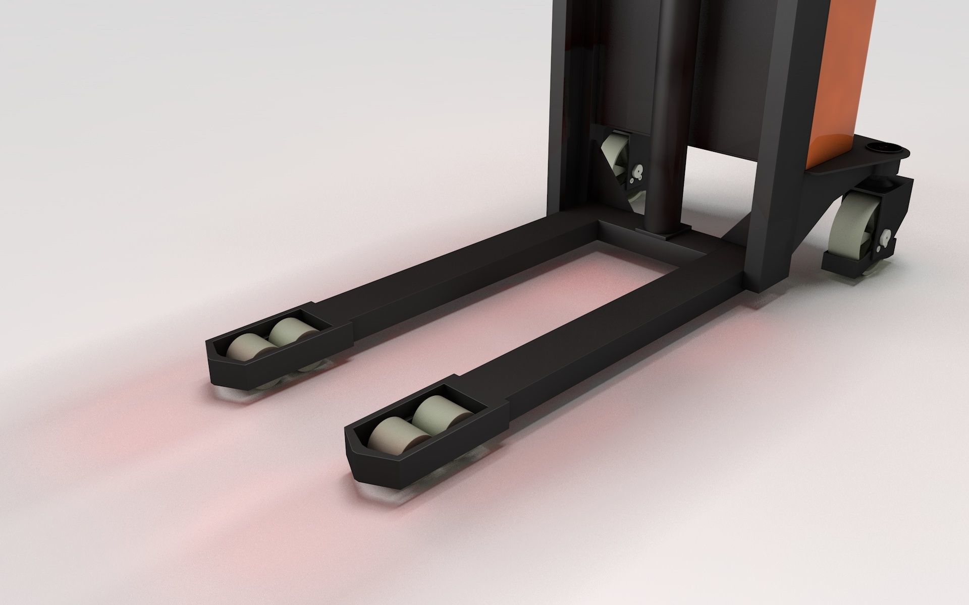 Electric Pallet Stacker 3D model_9