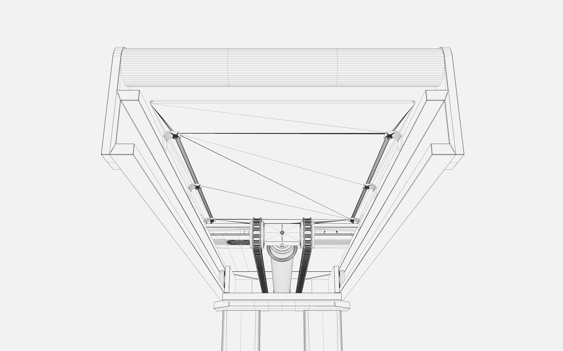 Electric Pallet Stacker 3D model_17