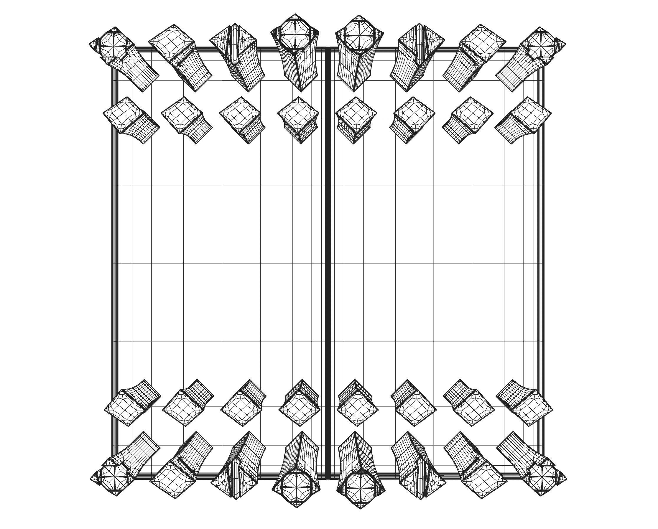Minimalist Chess Set Concepts 3D model_14