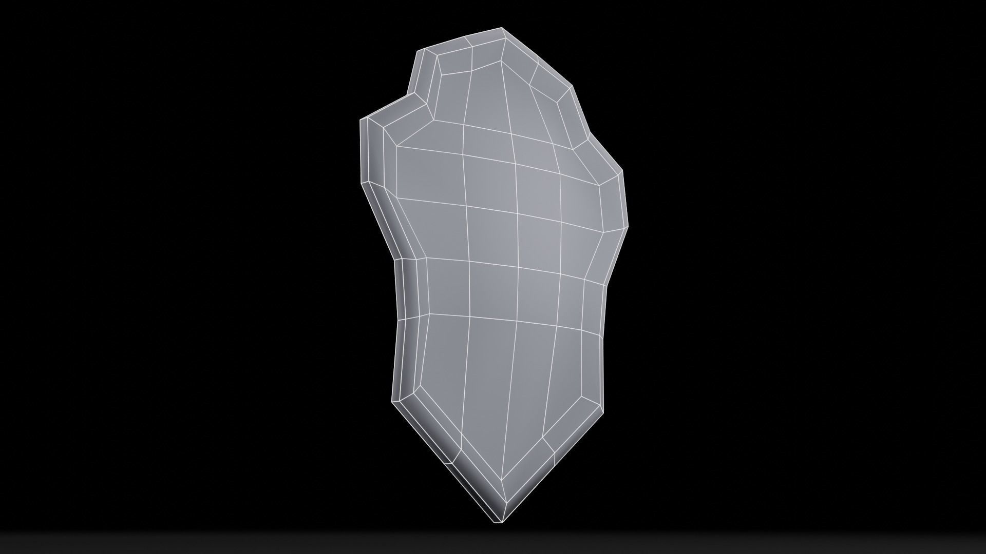 Fantasy Stylised Shields Free low-poly 3D model_7