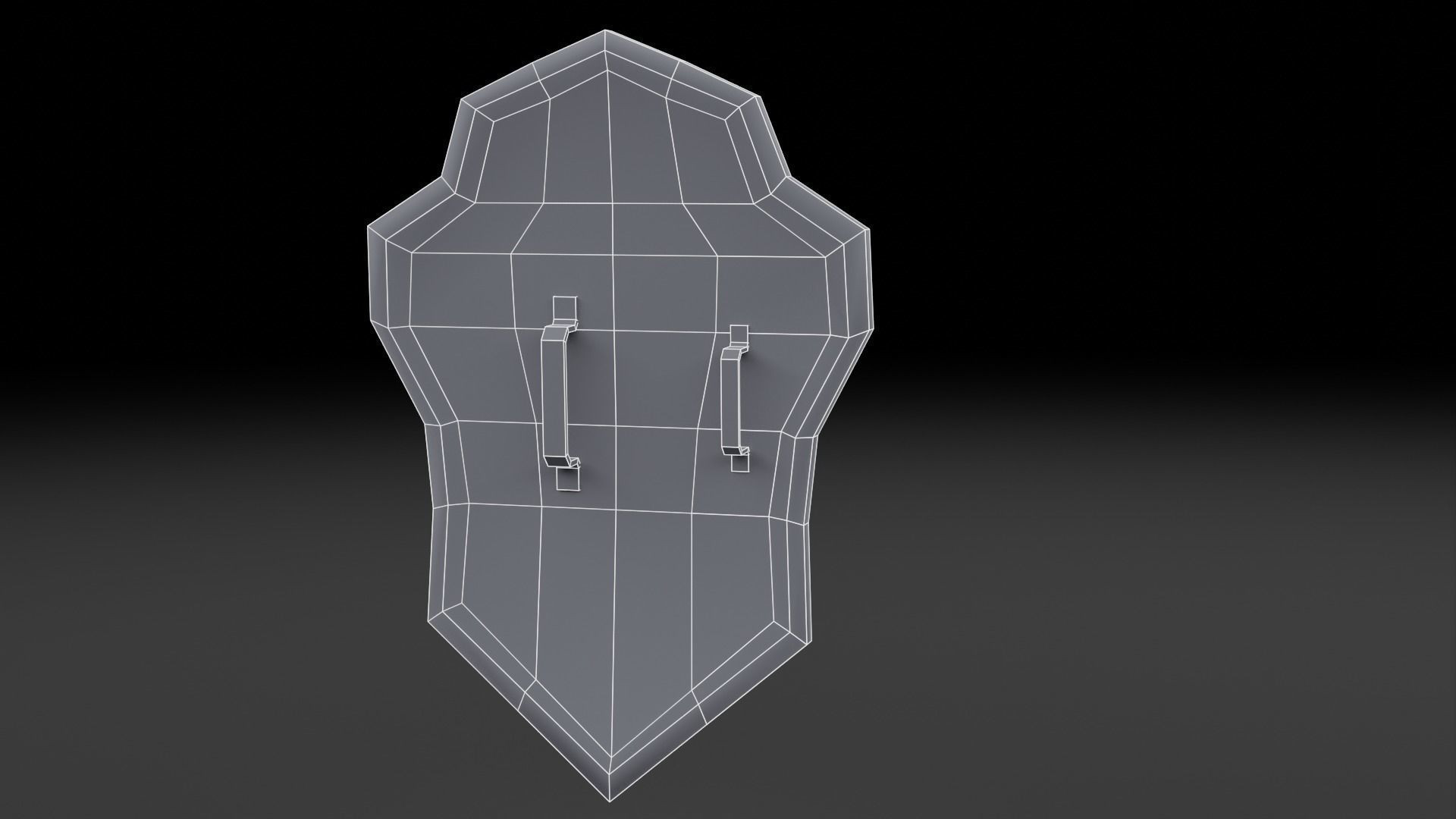 Fantasy Stylised Shields Free low-poly 3D model_9