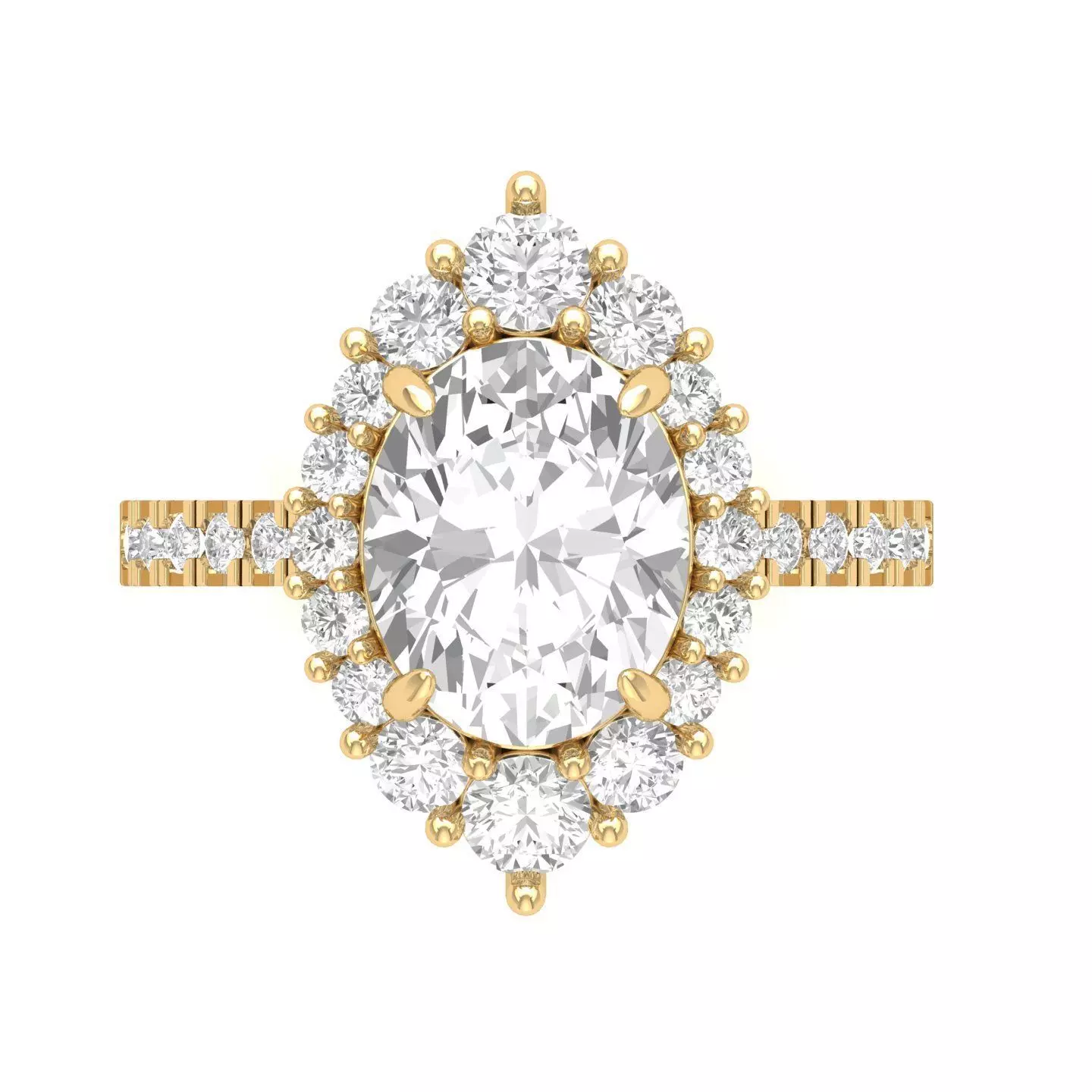 Wedding Ring 3D print model_0