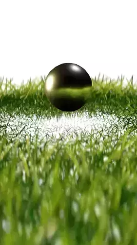 Grass Geometry Node in Blender