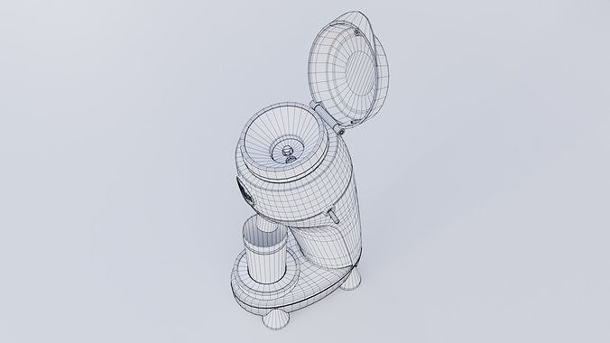 Niche Zero Coffee Grinder Low-poly 3D model 6