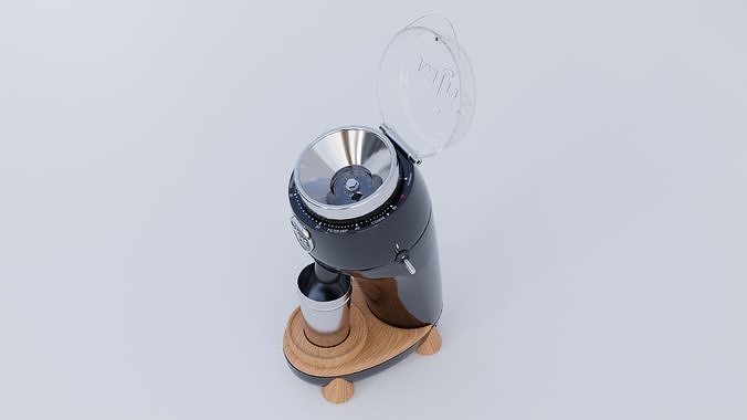 Niche Zero Coffee Grinder Low-poly 3D model 5