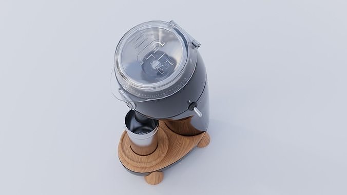 Niche Zero Coffee Grinder Low-poly 3D model 7