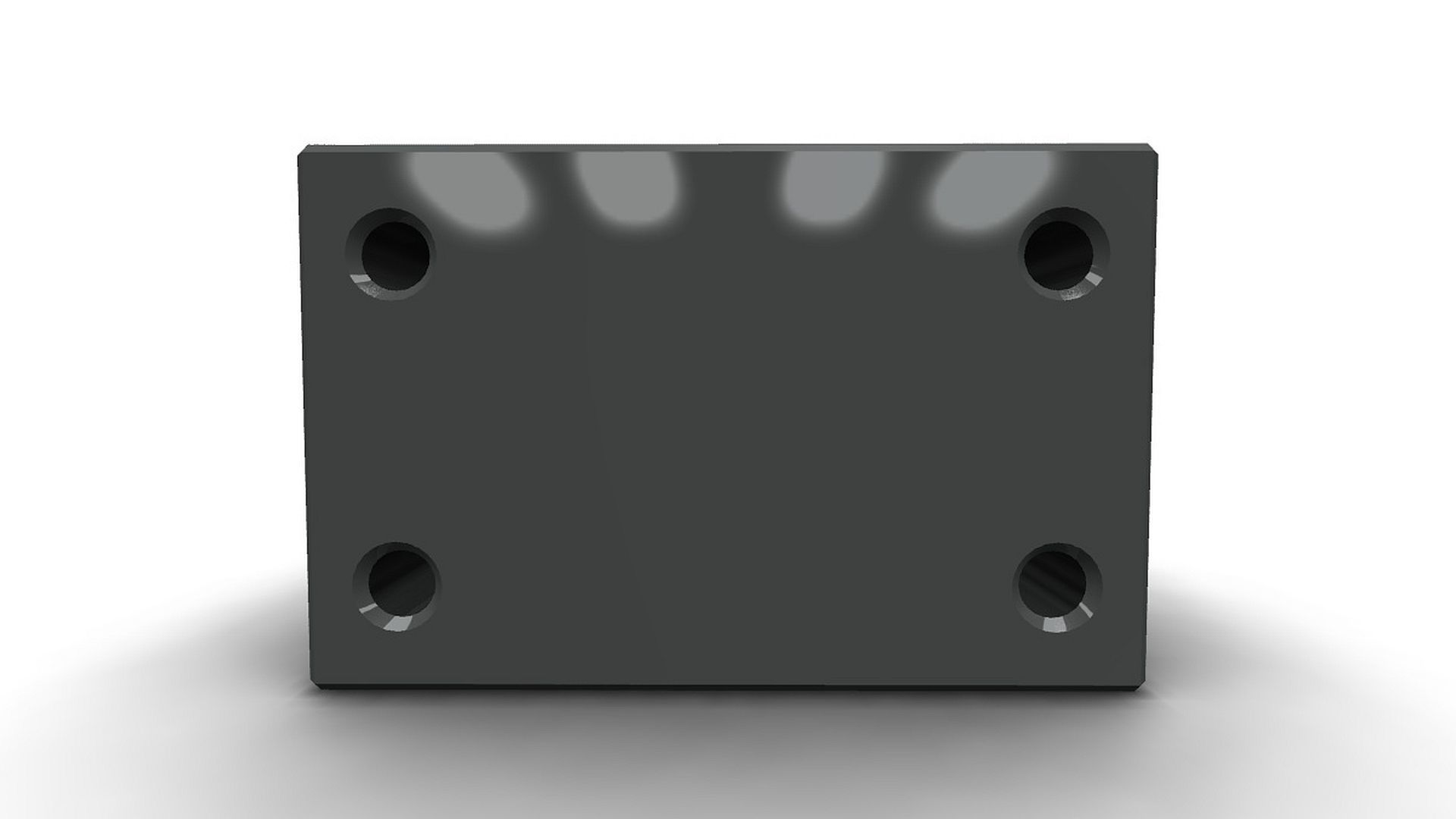 DSG20H square metal block 3D model_3