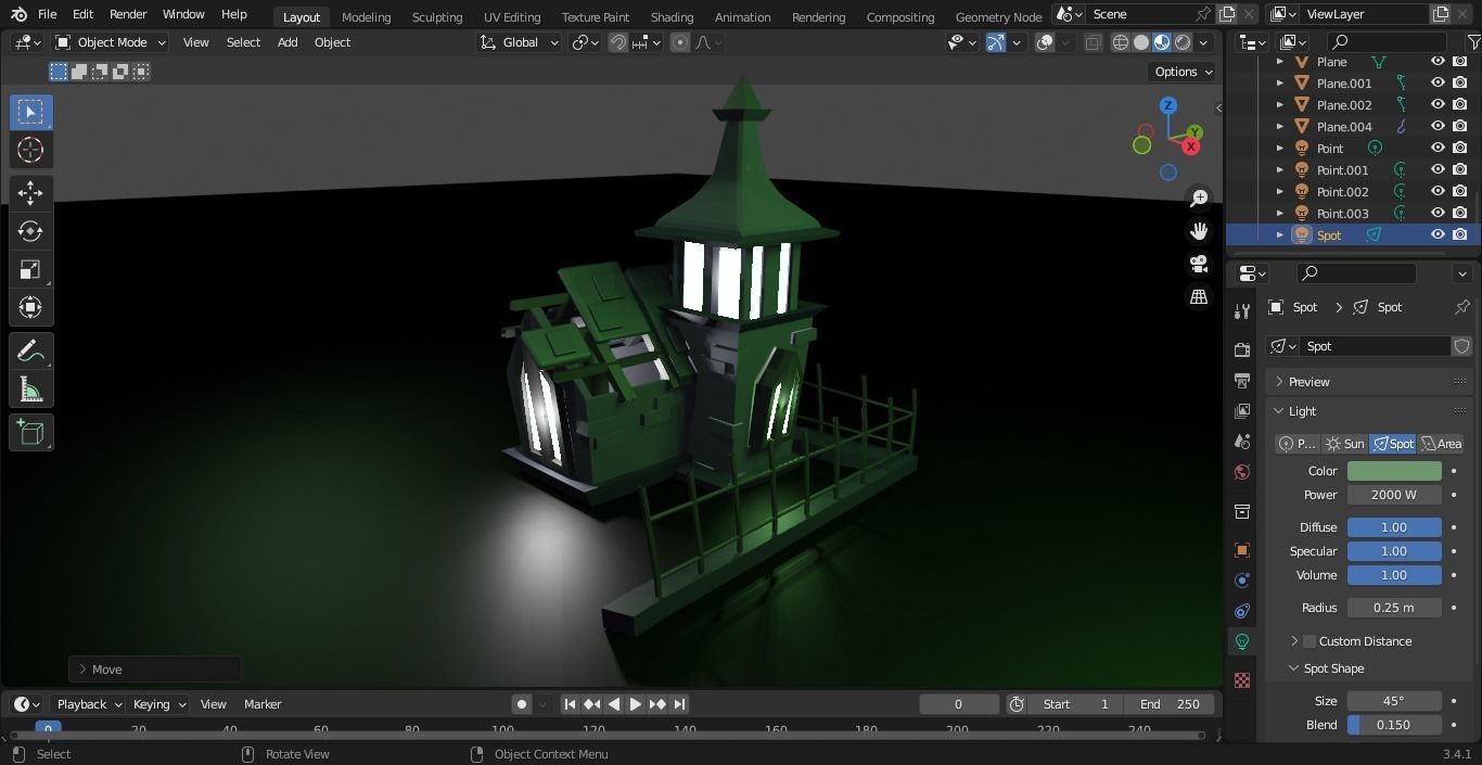 old house 3D model_1