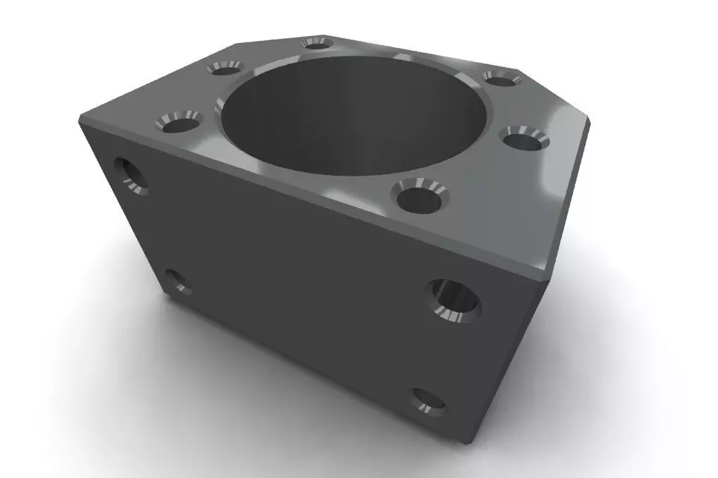 DSG25H metal box 3D model_0