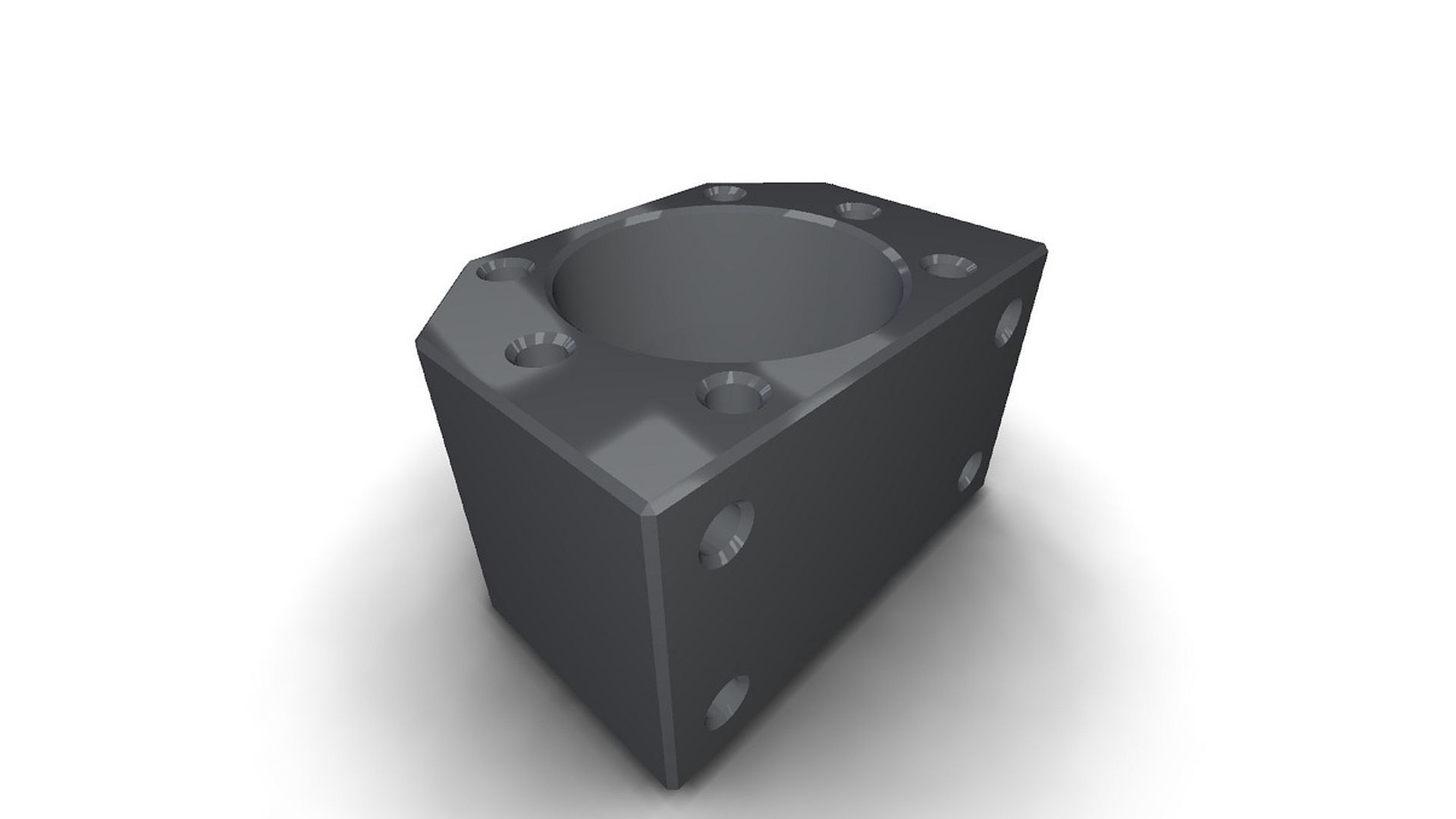 DSG25H metal box 3D model_2