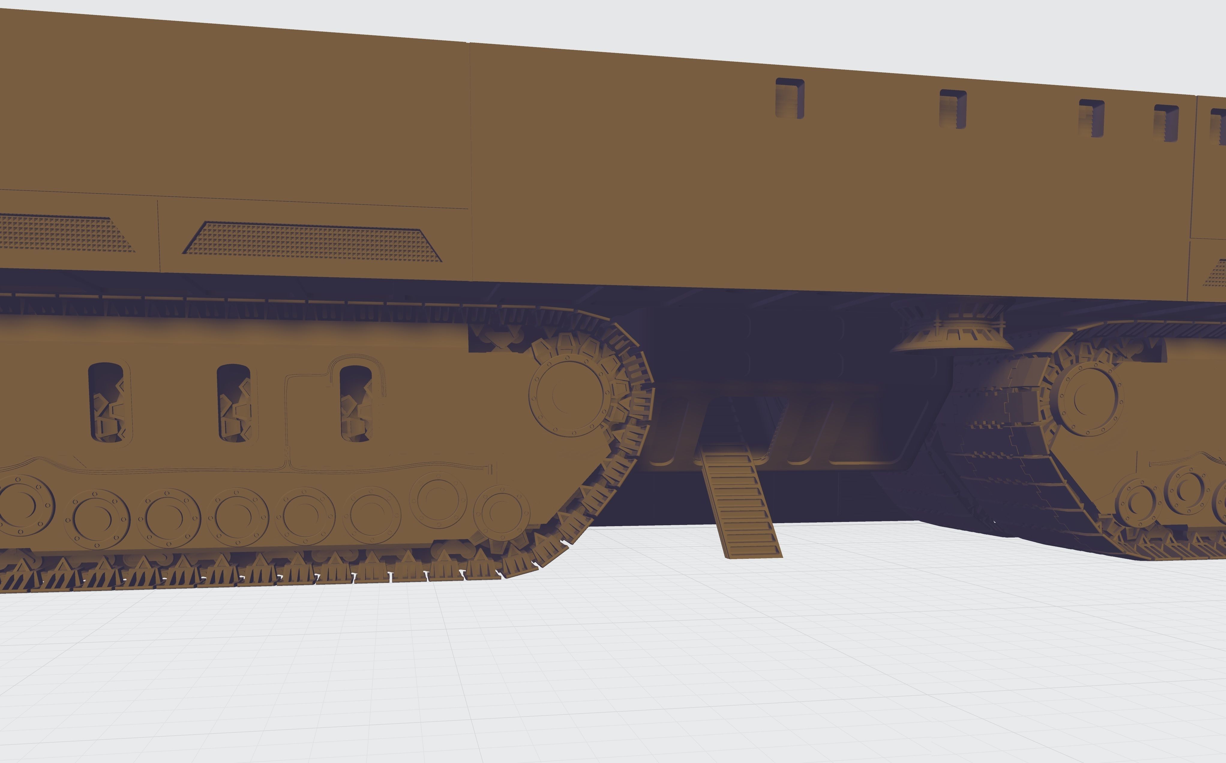 Starwars diorama Jawa Sandcrawler STL 3D model 3D printable | CGTrader