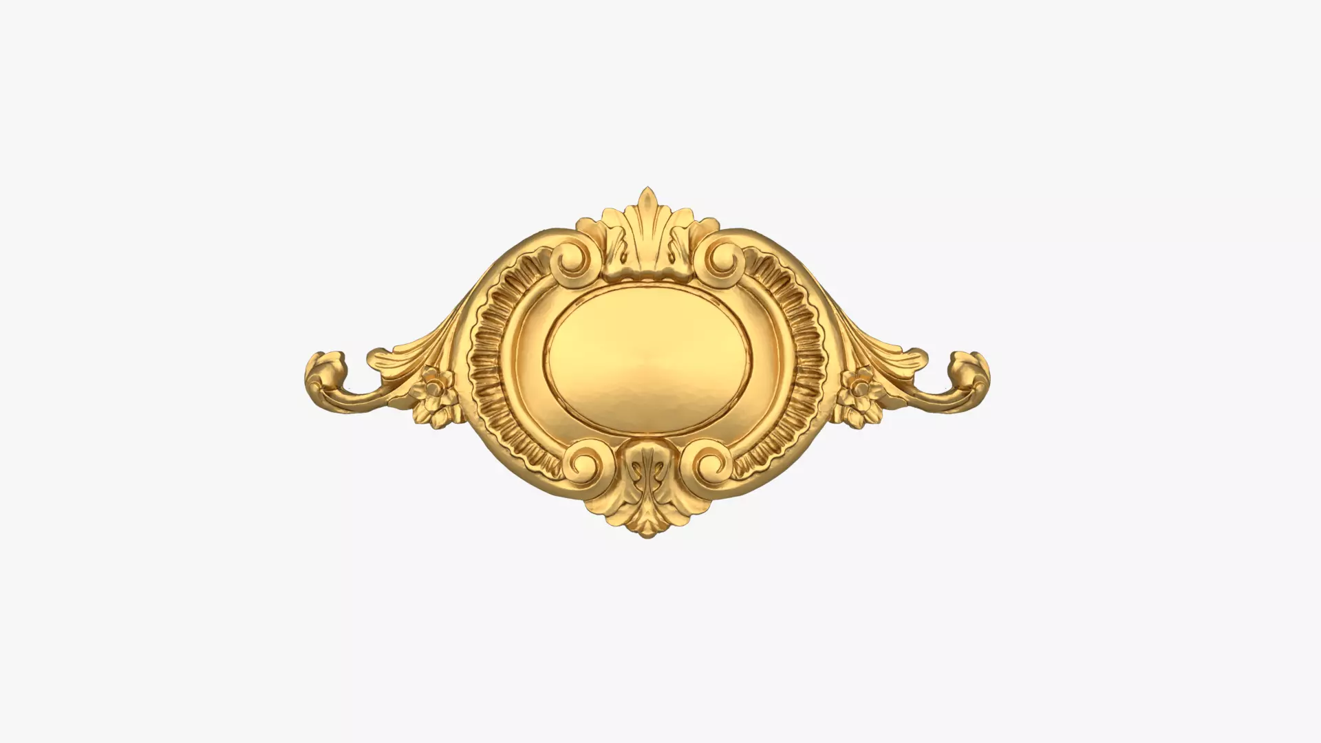 Classic decor ornament 215 3D model_0