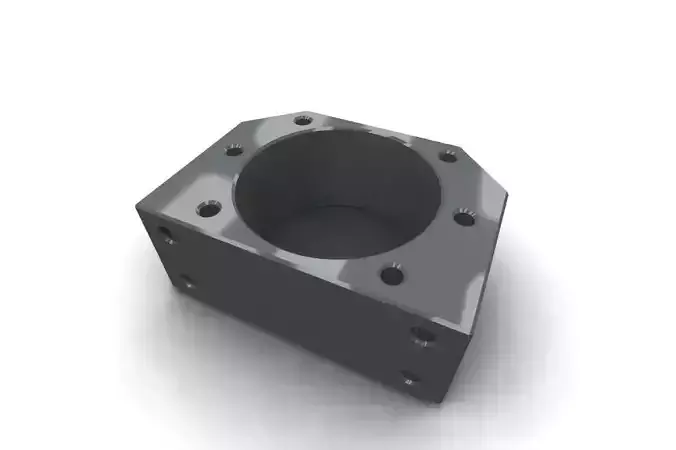 DSG50H metal piece 3D model