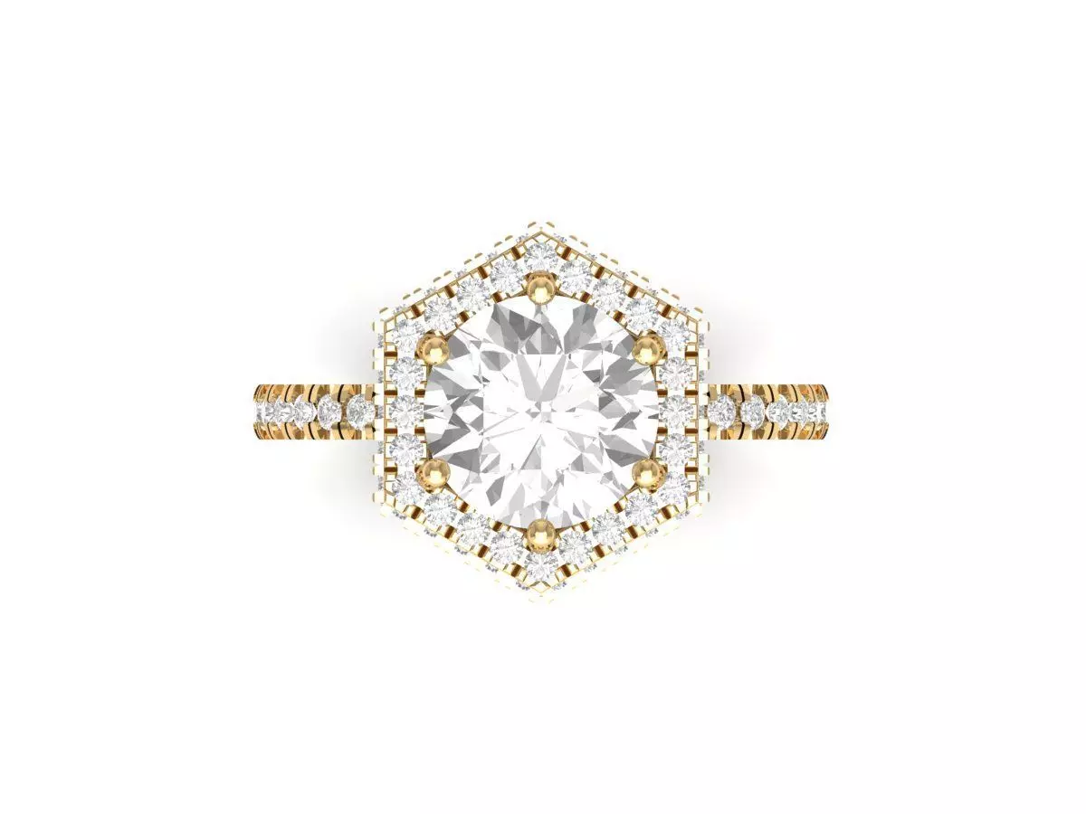 Wedding Ring  3D print model_0