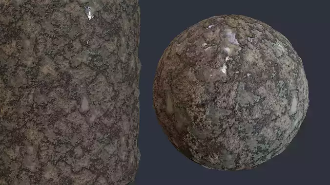 Mud material PBR Texture