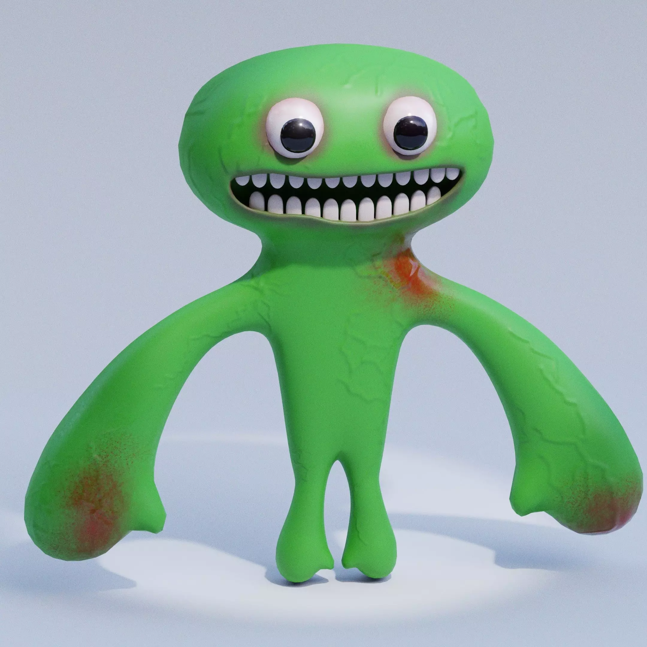 Garten of banban - Jumbo Josh Low-poly 3D model_0