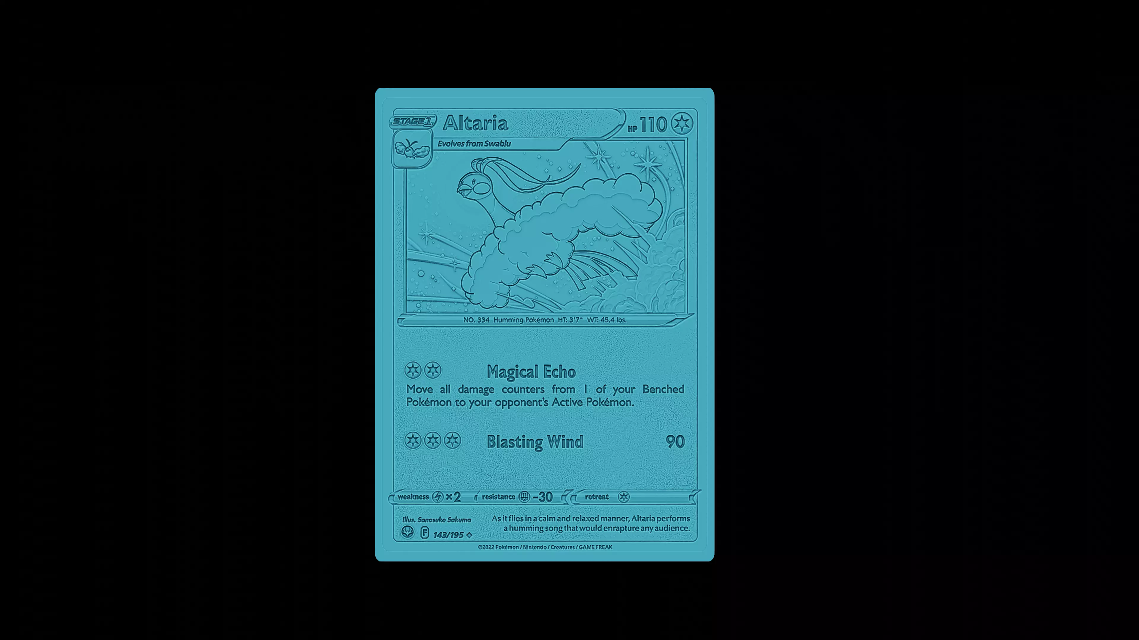 Altaria - Pokemon 3D print model_0