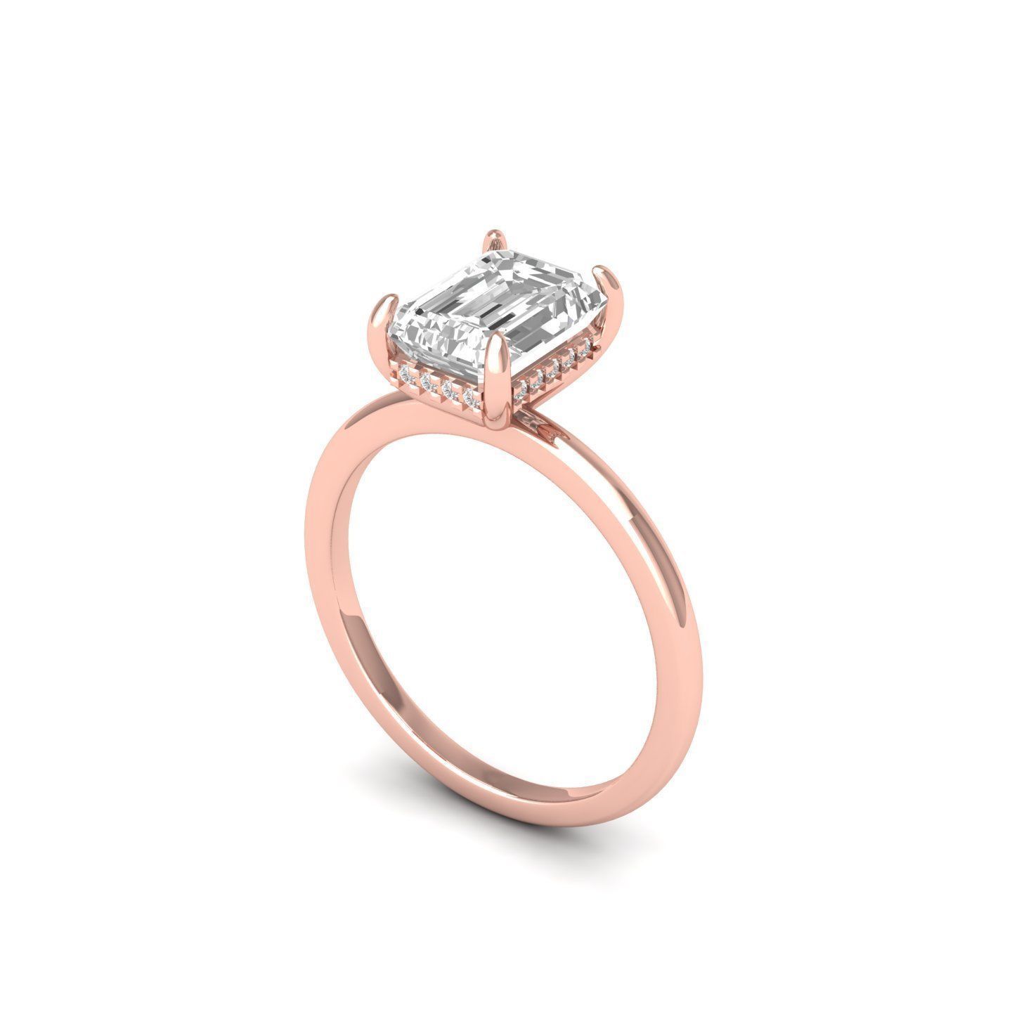Wedding Ring 3D print model_2