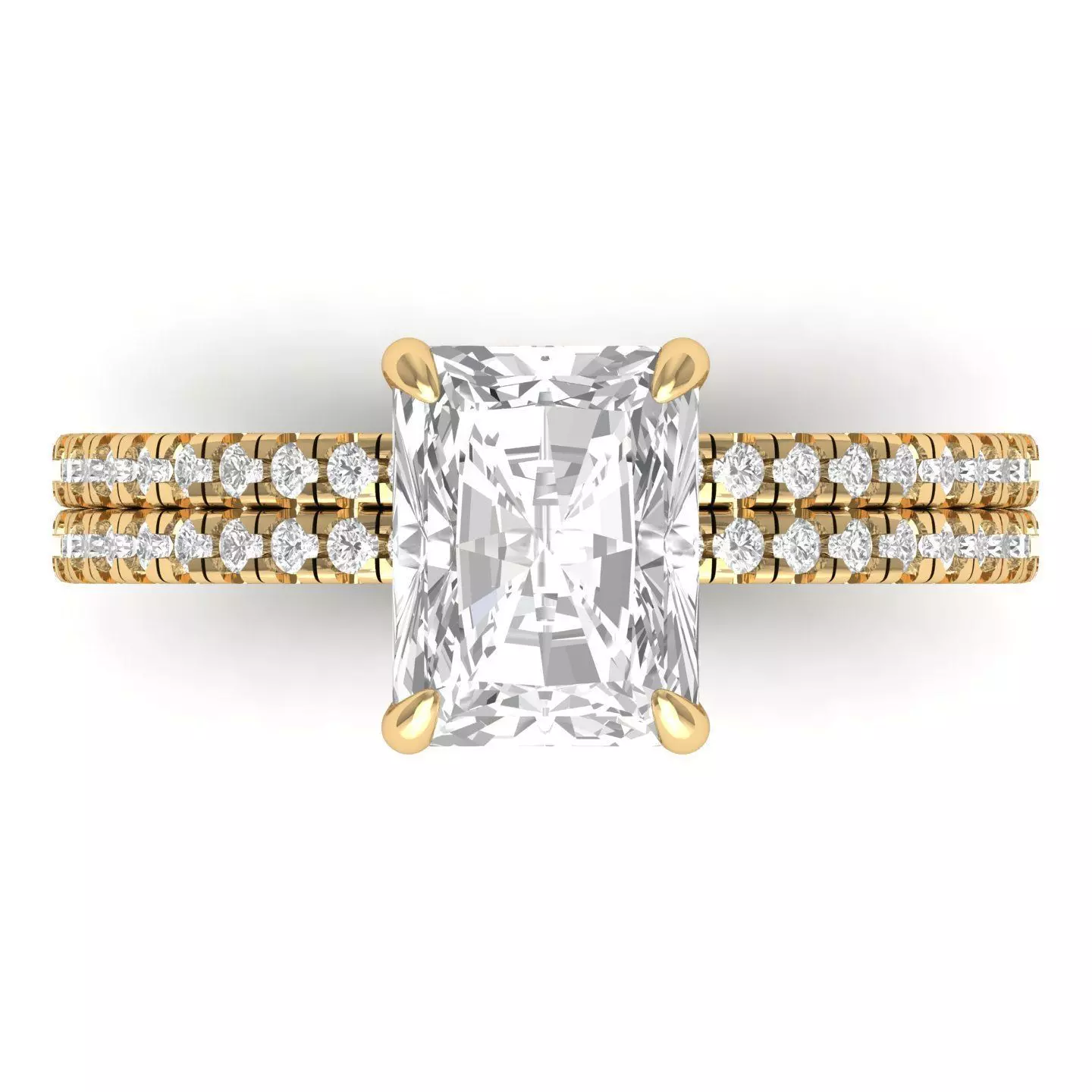 Wedding Ring 3D print model_0