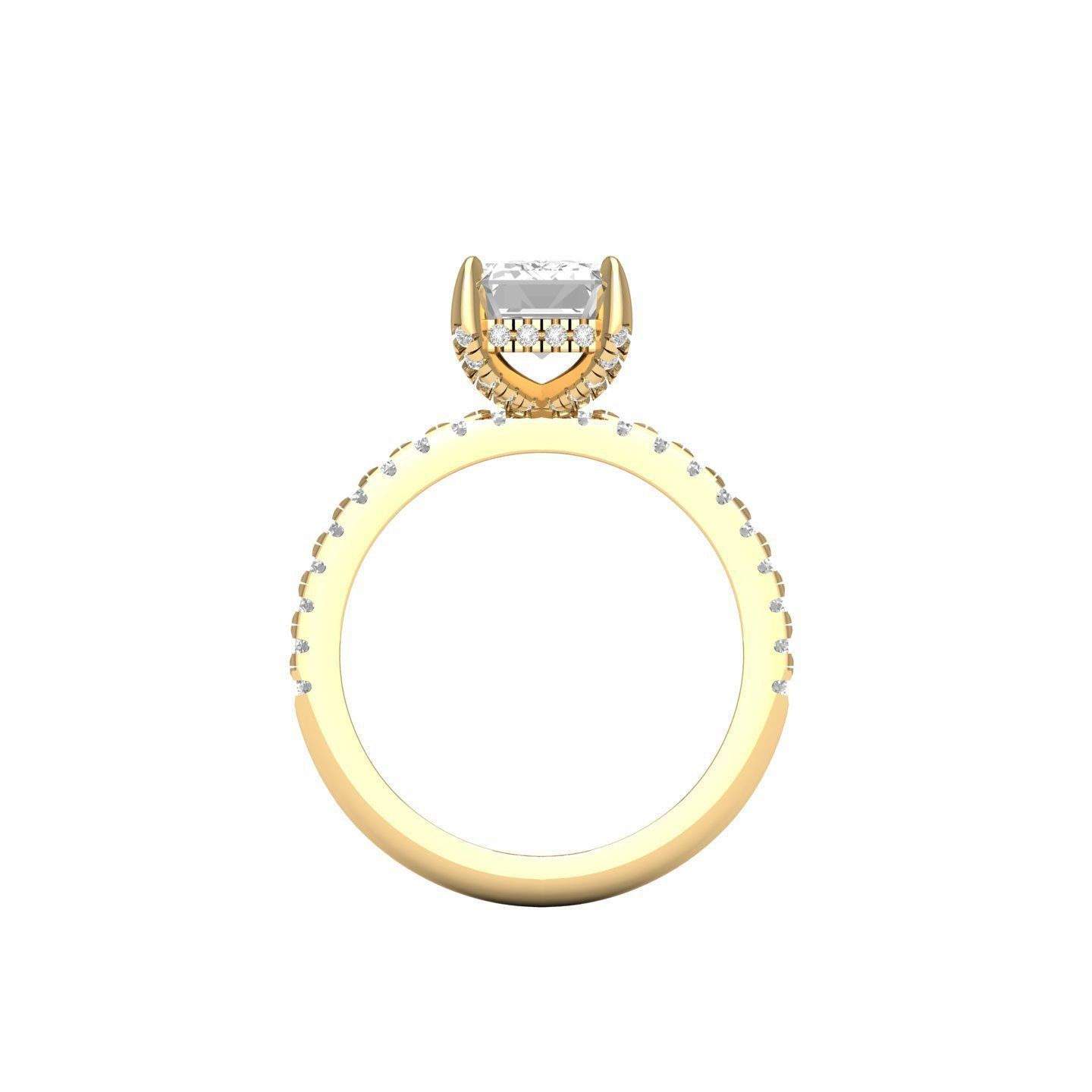 Wedding Ring  3D print model_5