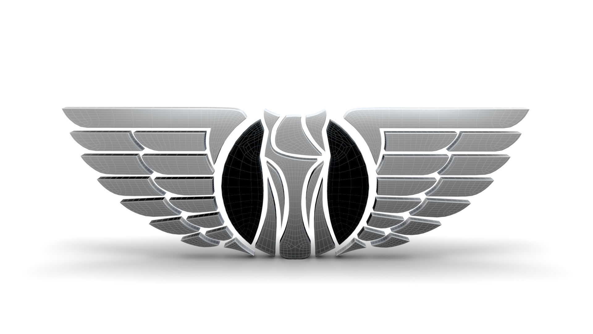 LEVC logo 3D model_9