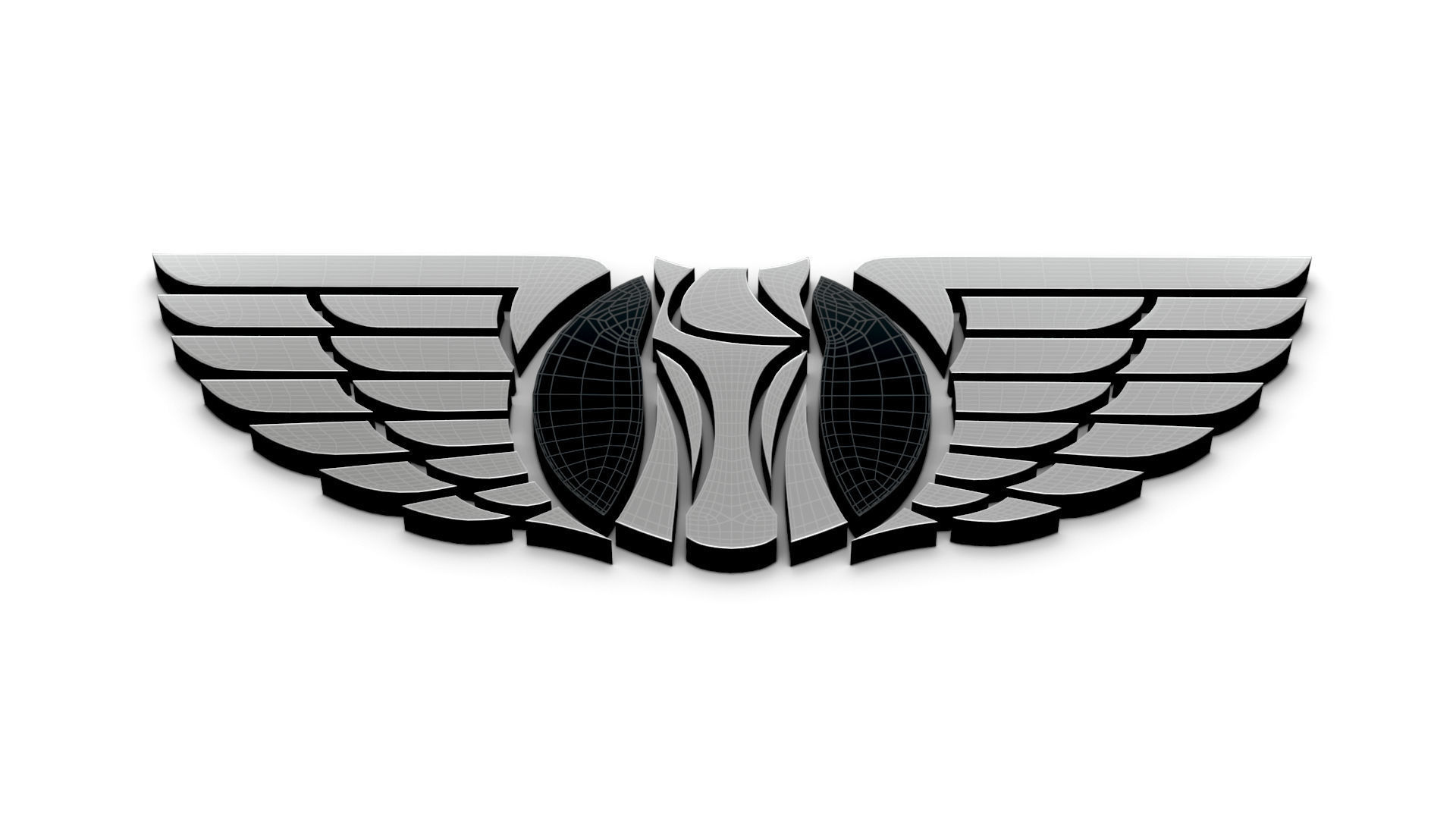 LEVC logo 3D model_6